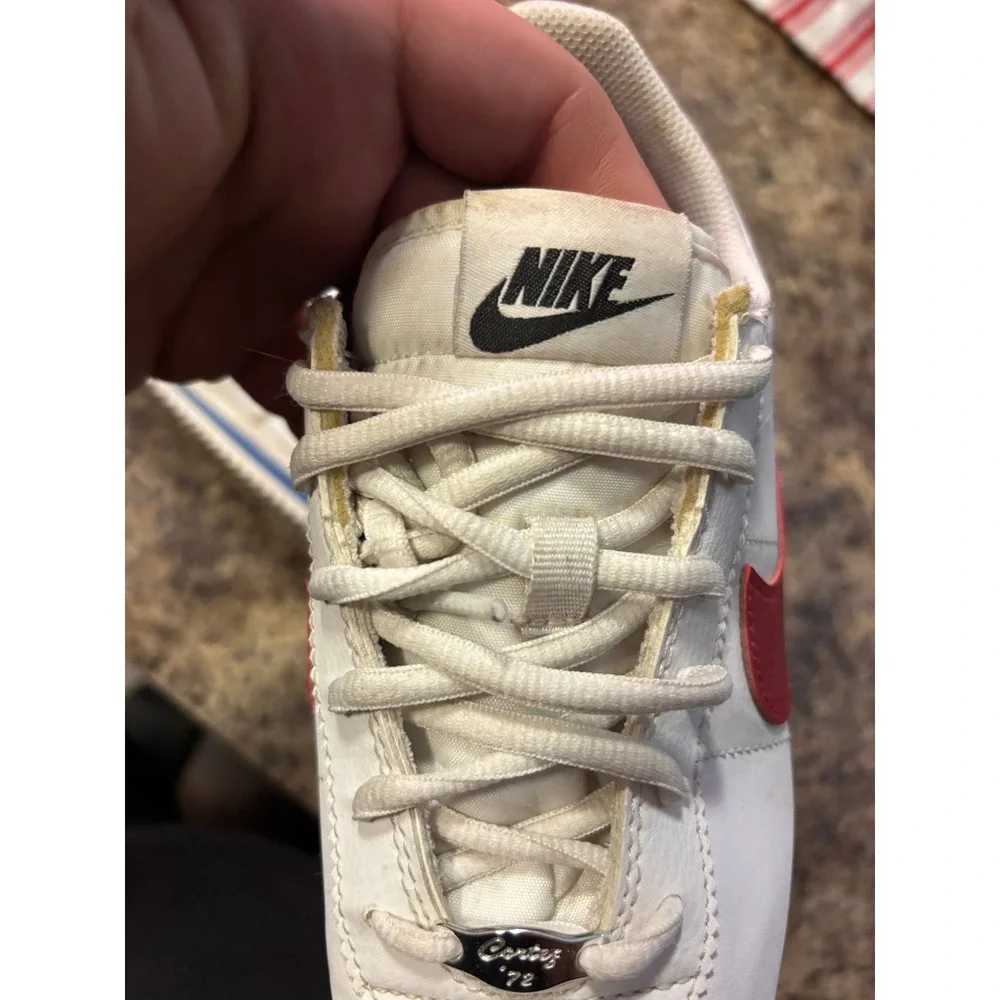 Nike Cortez Basic SL White Red Blue Youth Sneakers 904764-103 Size 6Y